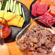お家でお祝いご飯は手巻き寿司がオススメ＼(^o^)／