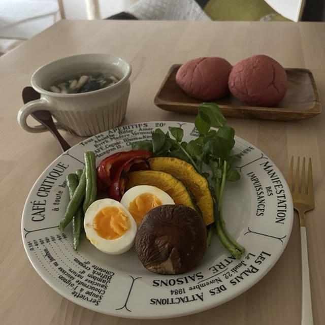 ゆっくり朝ごはん