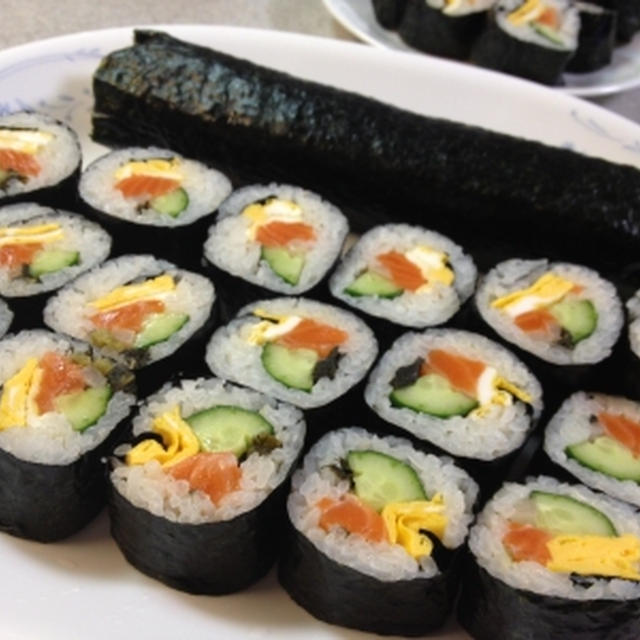 久しぶりに作ったのり巻き♪