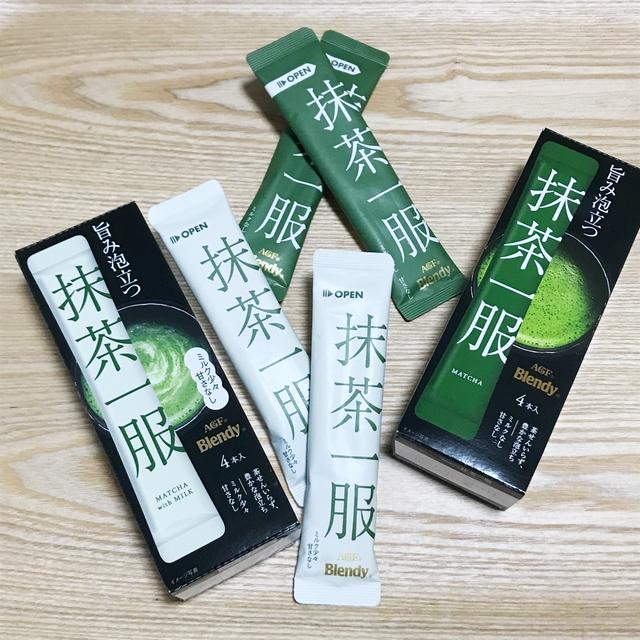【ブレンディ】お湯を注ぐだけ！「抹茶一服」