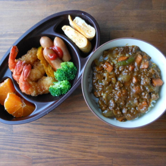 今日のお弁当と
