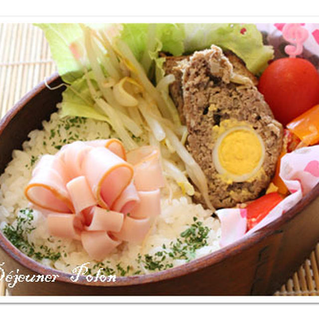 和風ミートローフno.367～イカのケチャップご飯詰め☆