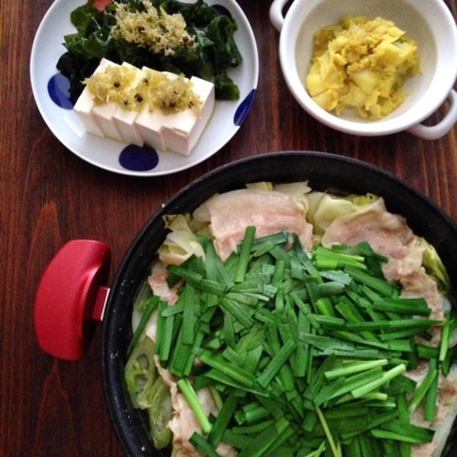 ちょっと前の晩ごはん。