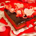 バレンタイン第2弾＊チョコレートムースケーキ＊