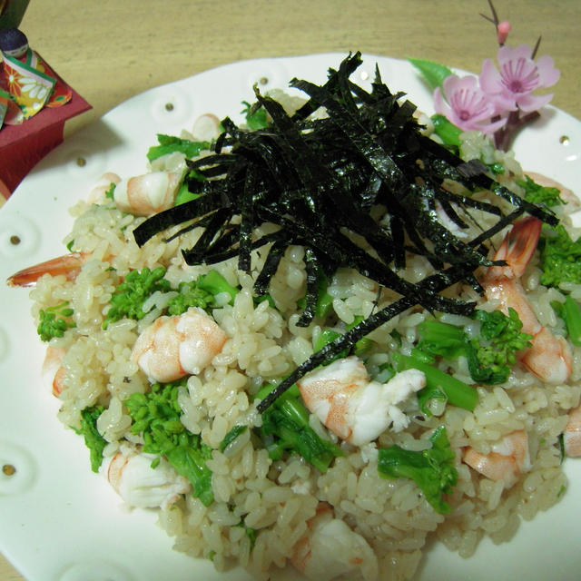 簡単ちらし寿司＋はまぐりの香草焼き