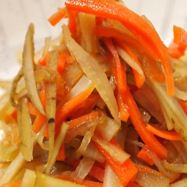 根菜のシャキシャキ煮