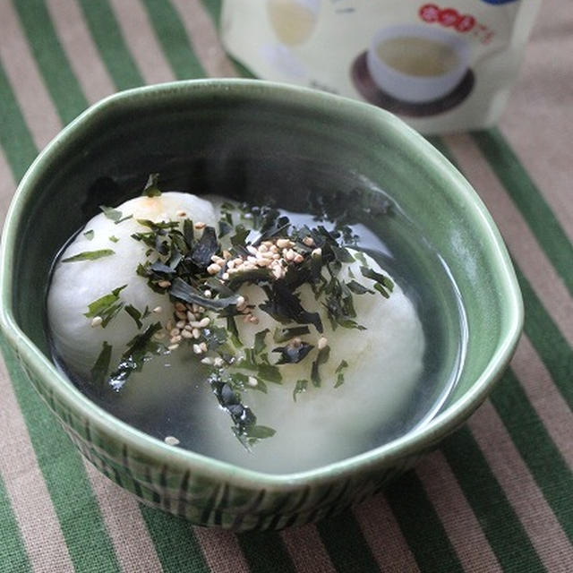 簡単！こんぶ茶餅