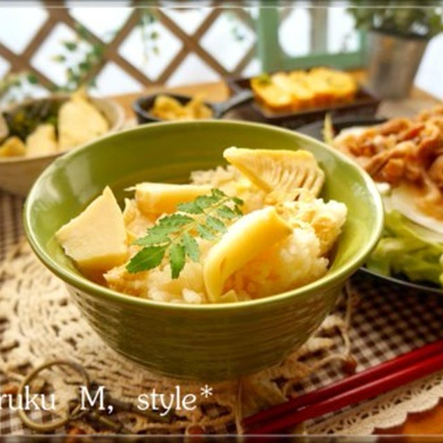 筍ご飯の日＆桜と仲間たち２