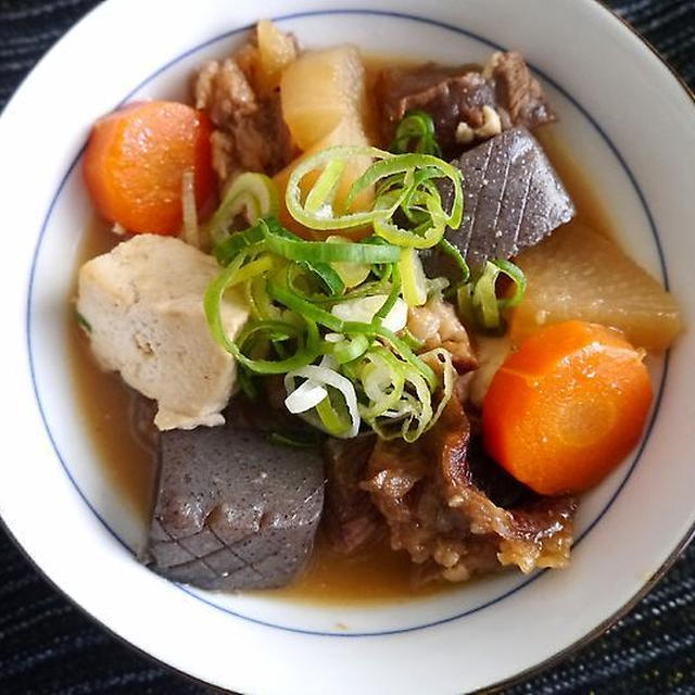 十八番レシピ♡牛すじの味噌煮