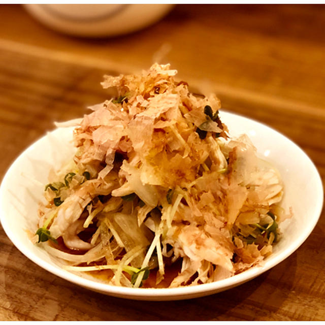 鶏と玉ねぎのポン酢和え