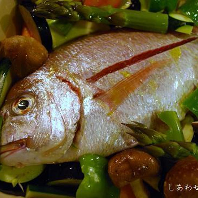 チコ鯛のオーブン焼きと ミョウガのパスタ By ゆきこさん レシピブログ 料理ブログのレシピ満載