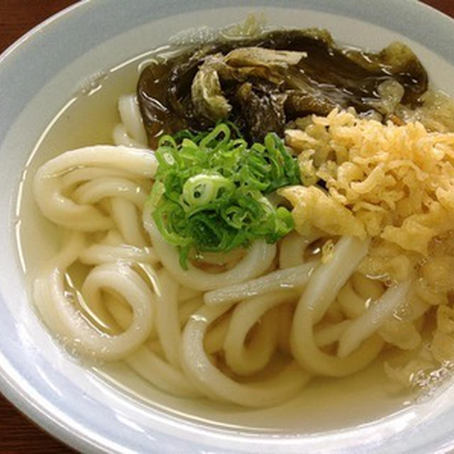三野製麺所の太麺で「いつものうどん」
