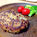 かぼちゃサラダハンバーグで夜ご飯♪