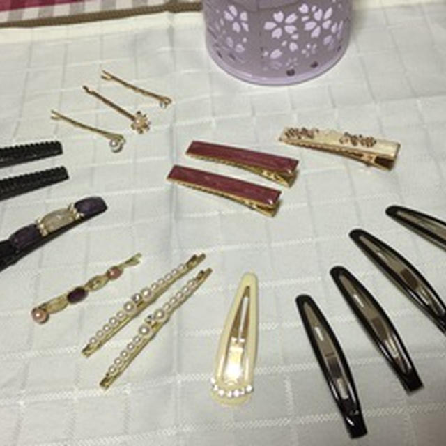 ヘアピンコレクションと今年の家計簿