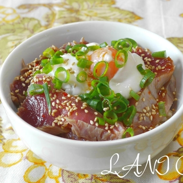 炙りづけマグロ丼