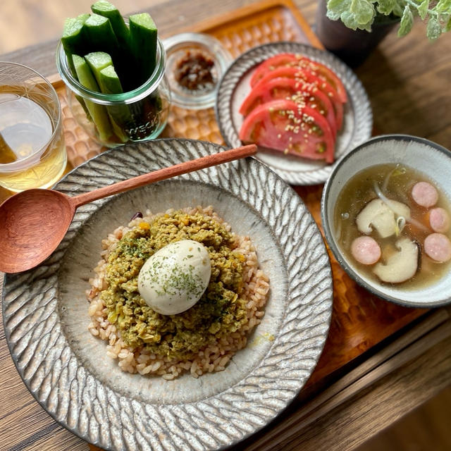 味噌キーマカレー。