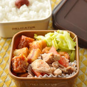 10分155円献立＊ちくわのチリソース弁当