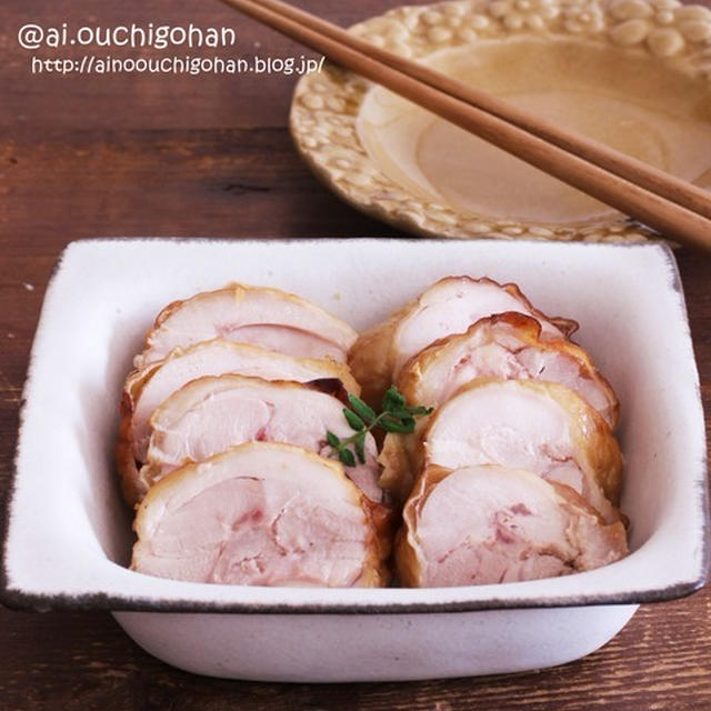 【レシピ】オーブンで焼く鶏チャーシュー♡#鶏肉 #チャーシュー #おかず #夕飯 #肉