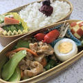 豚肉とチンゲン菜のオイスターソース炒め弁当