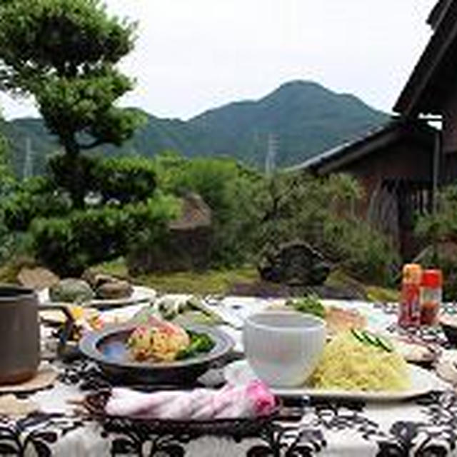 田舎暮らしの昼ご飯