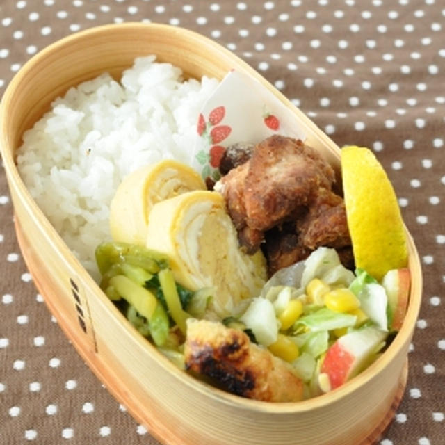 塩麹唐揚げ弁当
