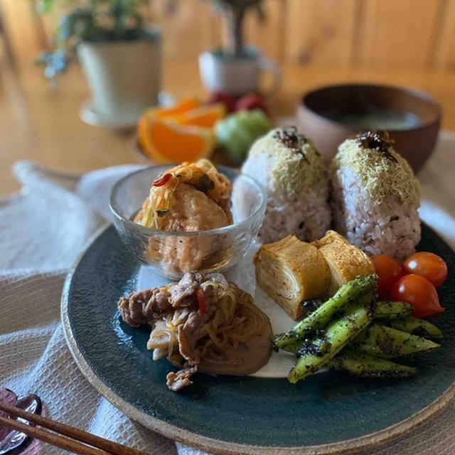 朝ごはん。