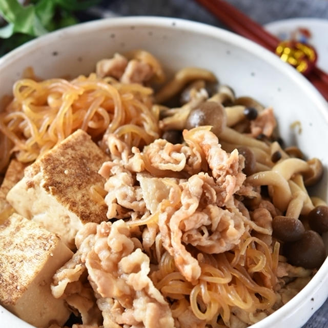 豆腐でガッツリ＆あったかおかず♪「豚バラ肉豆腐」の作り方