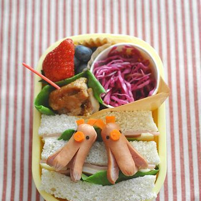 【連載】レシピブログ「たこウインナーのお弁当」