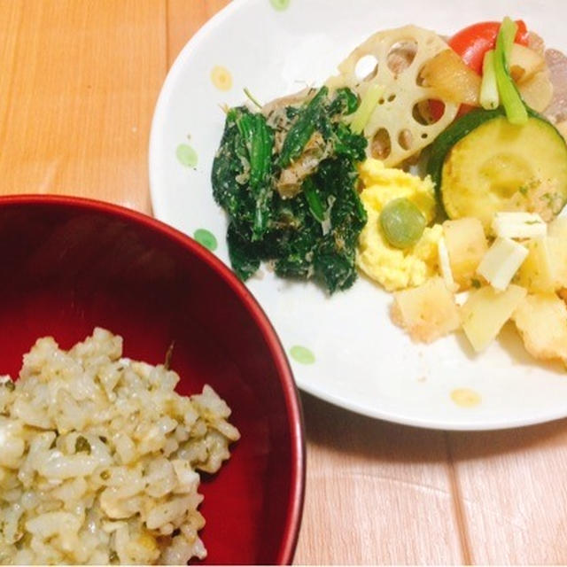 今日の朝ごはん&作り置き#朝ごはん #ヘルシー #ダイエット #作り置き