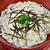 山かけぶっかけ素麺 と 梅干し完成 ！
