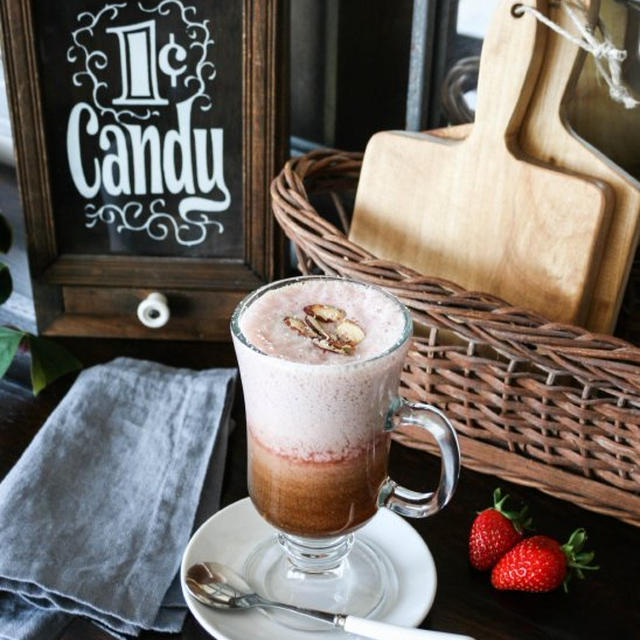 Strawberry Latte苺ラテ