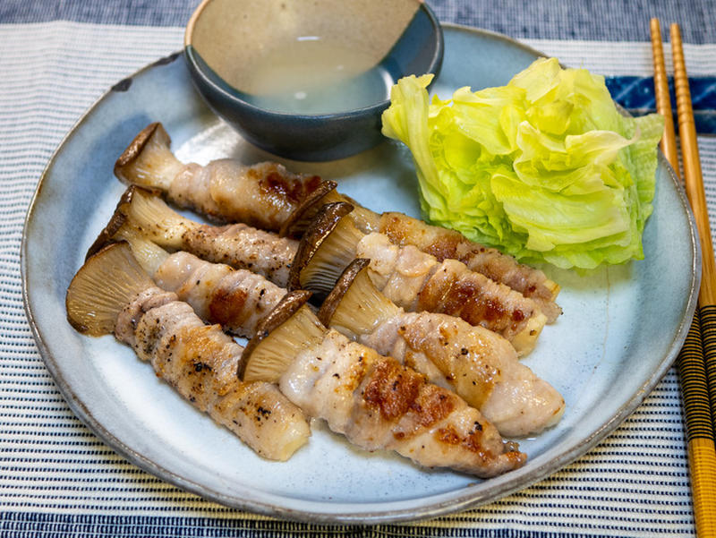 食感最高です「エリンギの豚肉巻き焼き（レモン塩）」&「相変わらずの人気のラーメン屋さん」