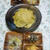 ◇黒い炊き込みごはんの梅オムライス