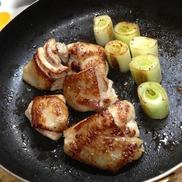 フライパン焼きチキン♡