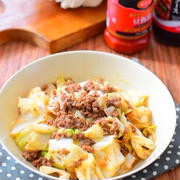 キャベツたっぷり！ひき肉オイスターソース炒めのレシピ