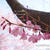 見上げる桜　空を染めて・・・