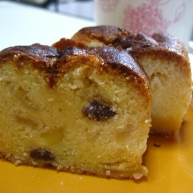 朝食パウンドケーキ。