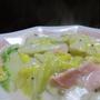 「ハムと白菜の中華風ミルク煮」