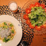 『しらすとキャベツのスパゲッティ』な夜ごはん。