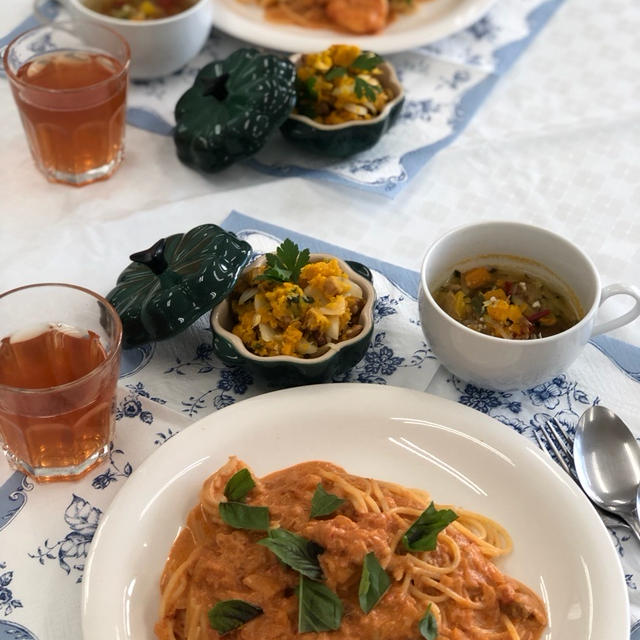 パスタは簡単な材料で美味しく