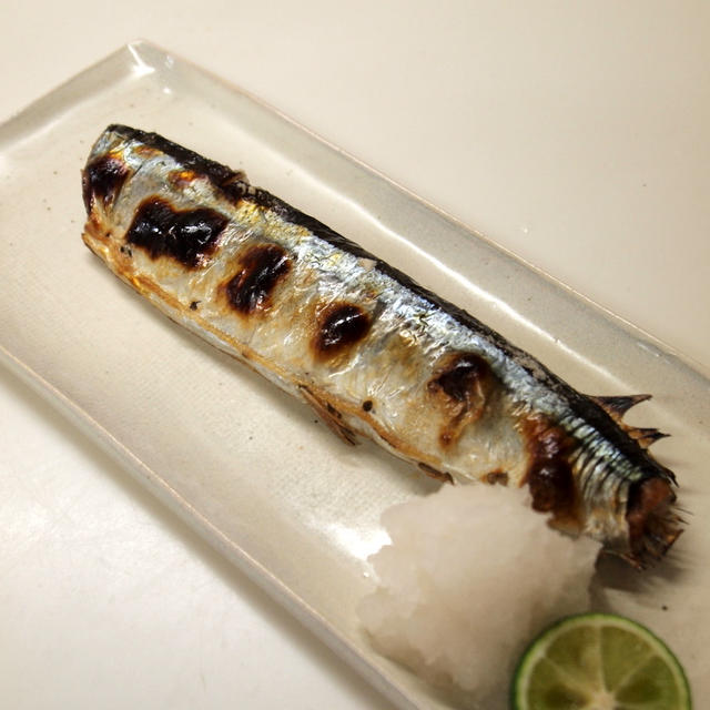秋刀魚の塩焼き