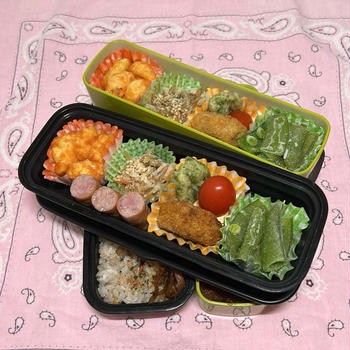 今日のお弁当