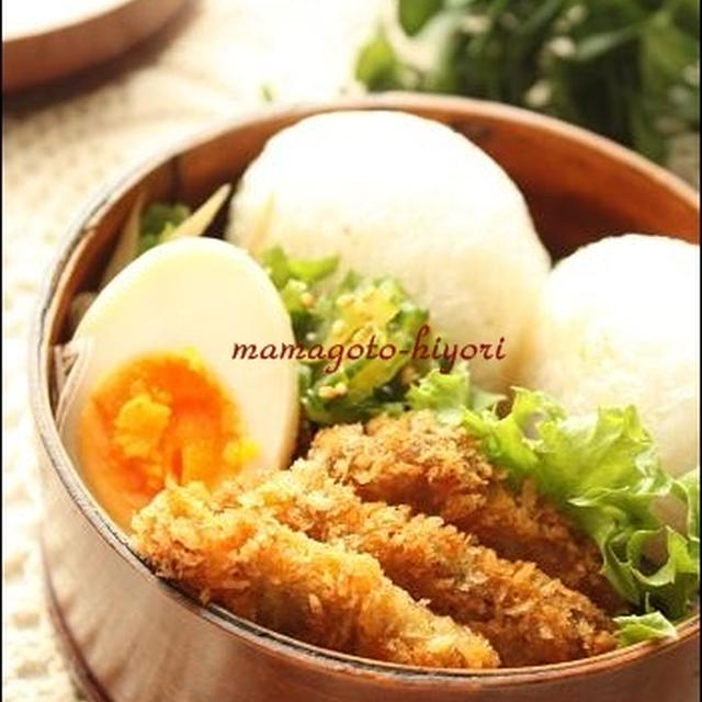 【ﾜﾀｼ弁当　ハーブ衣カツ✿】