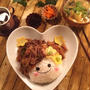 牛丼デコどんぶり＊朝ごはん