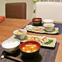 大根のそぼろあんのプレート