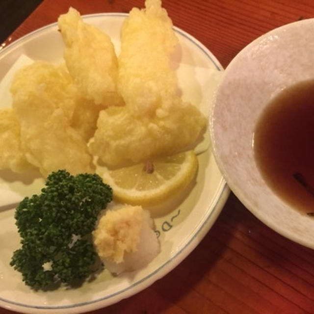 神保町で食べたえんがわの天ぷらと金子半之助の天ぷらめし