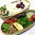 オランダエンドウのベーコン炒め弁当