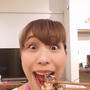 ランチはサバキムチサラダです！