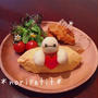 抱きっ！ベイマックスのオムライスdeワンプレート♡ とキャラごはん♪