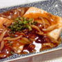 豆腐ステーキ　きのこ餡掛け